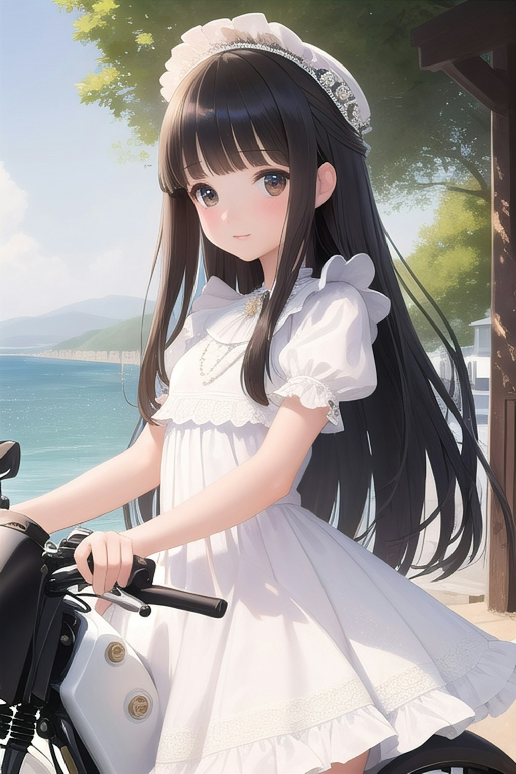 姫とバイク
