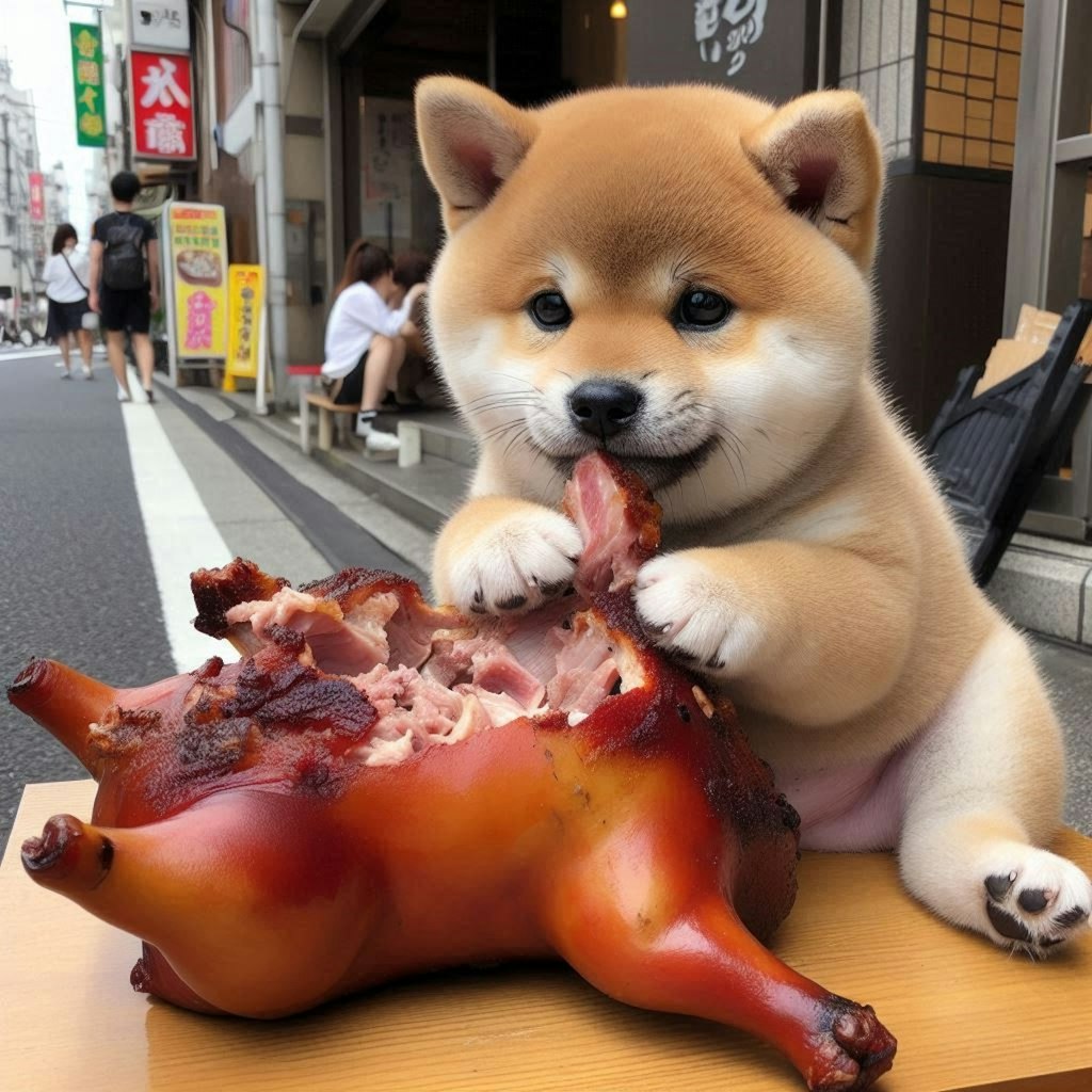 🐶食べ歩きシリーズ