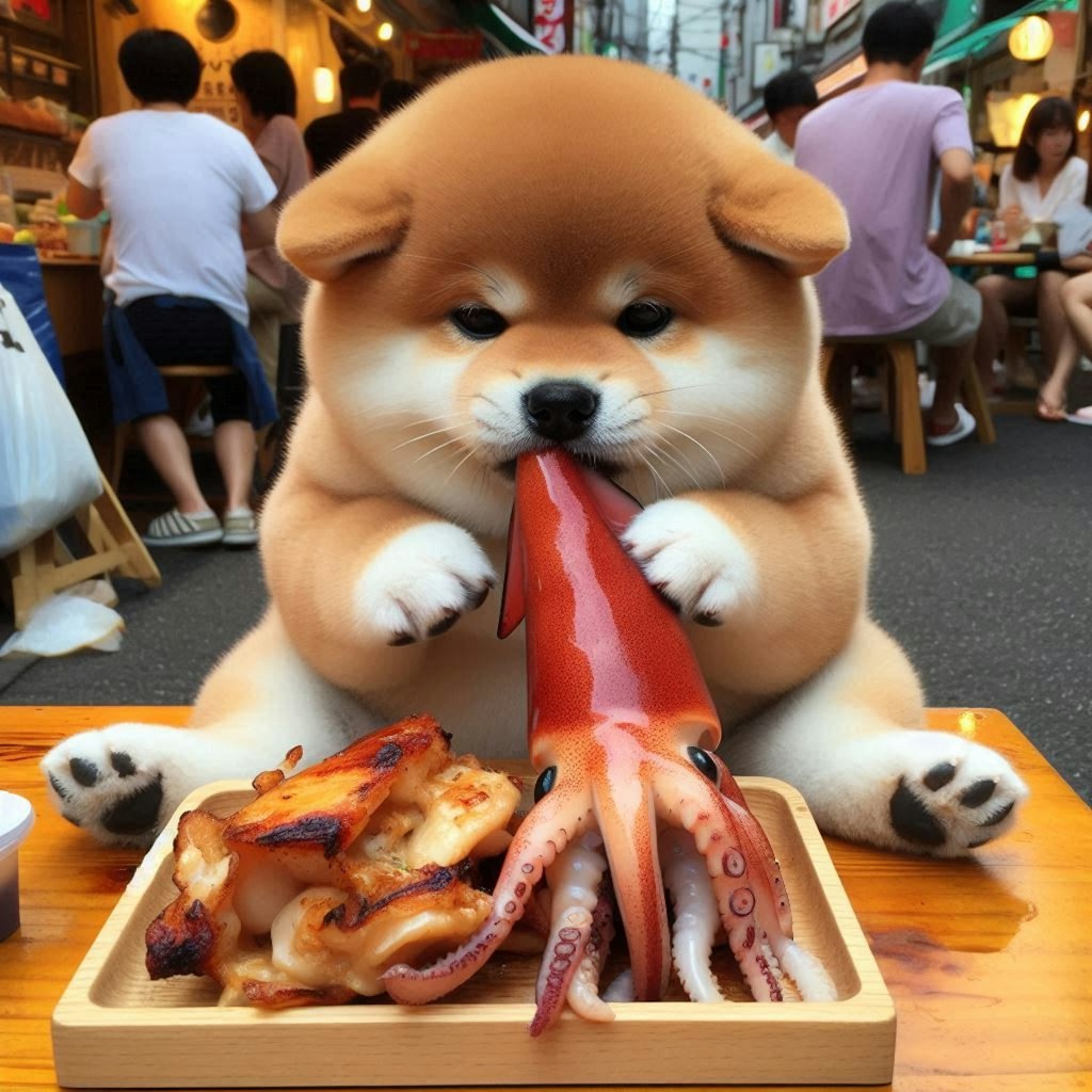 🐶食べ歩きシリーズ