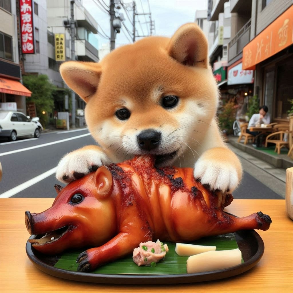 🐶食べ歩きシリーズ