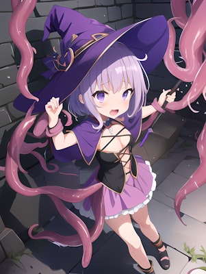紫狐ちゃん 魔女 Ver