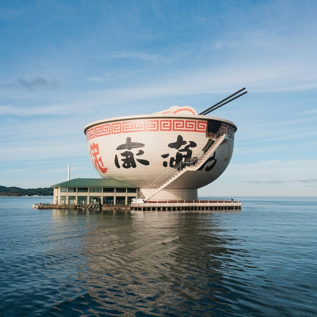 拉麺丼型人工島