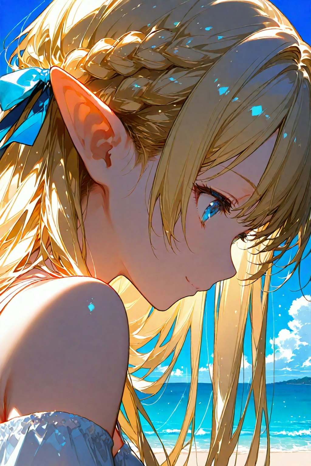 3727　海が綺麗ですね