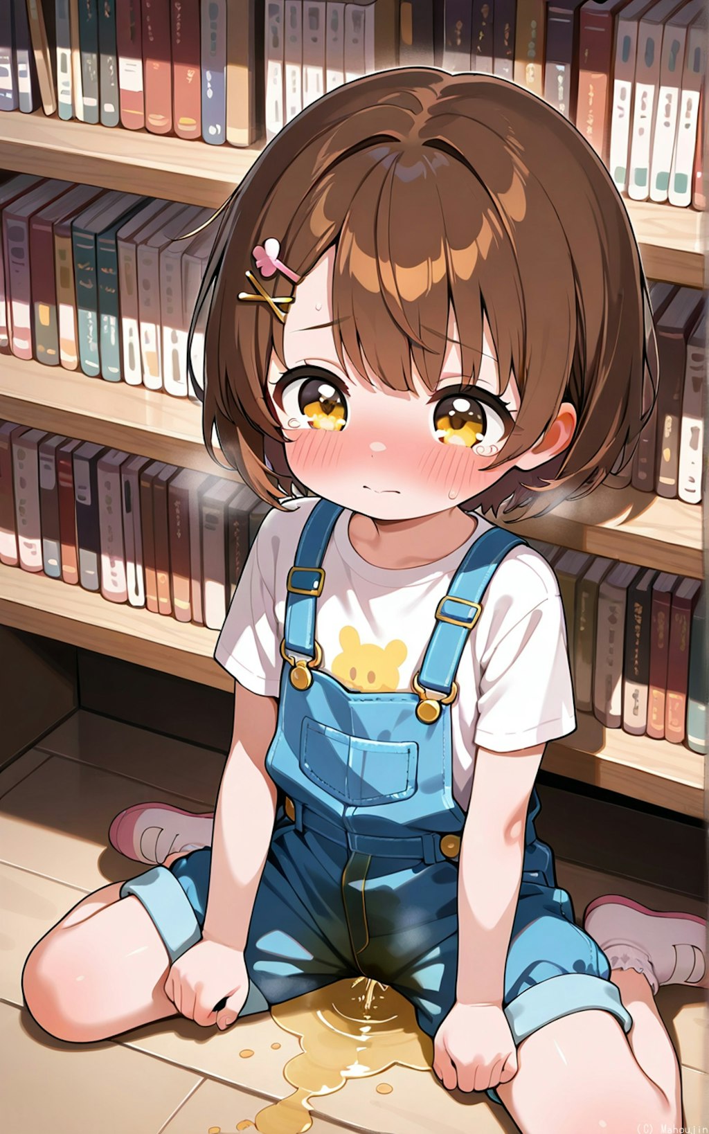 漏れちゃった……。