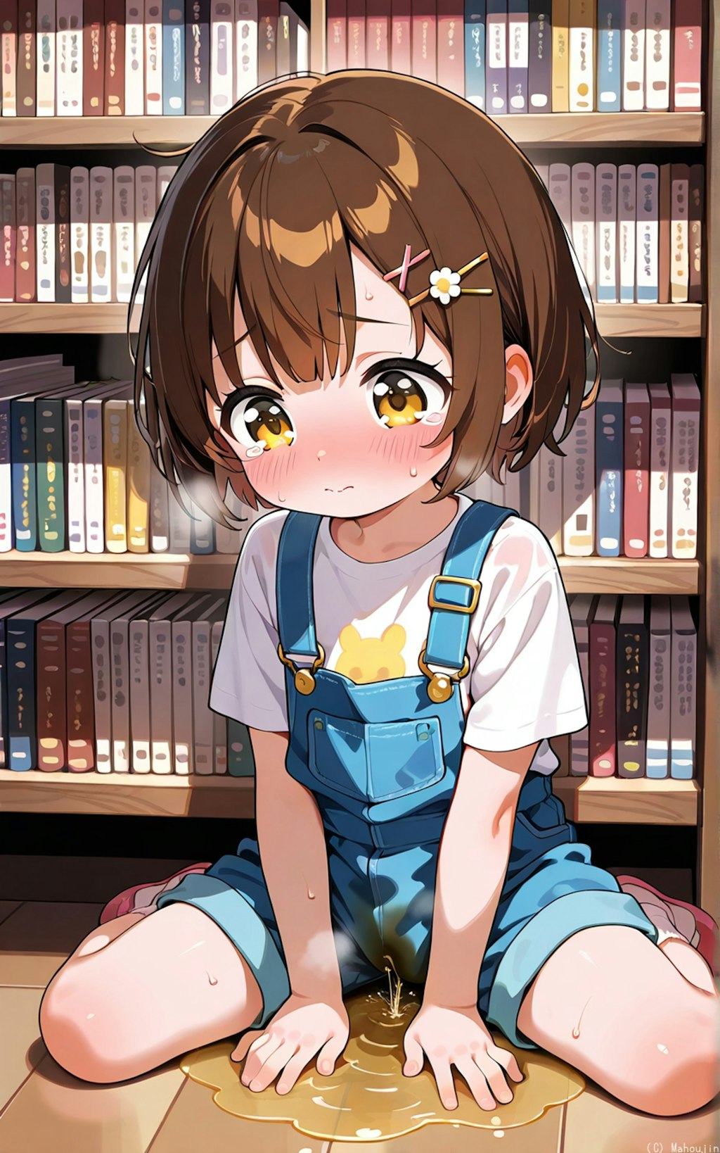 漏れちゃった……。