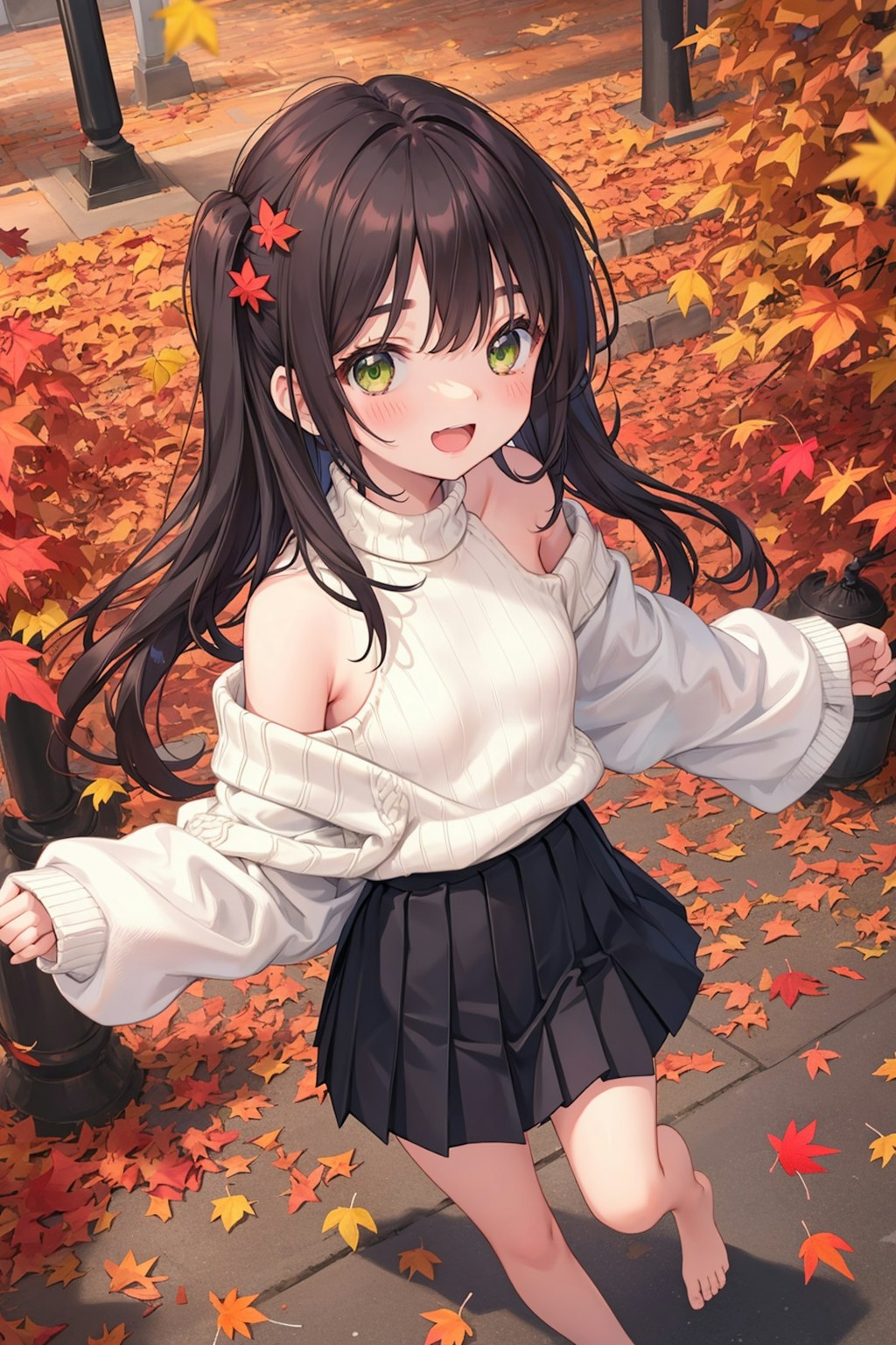 紅葉の絨毯♪