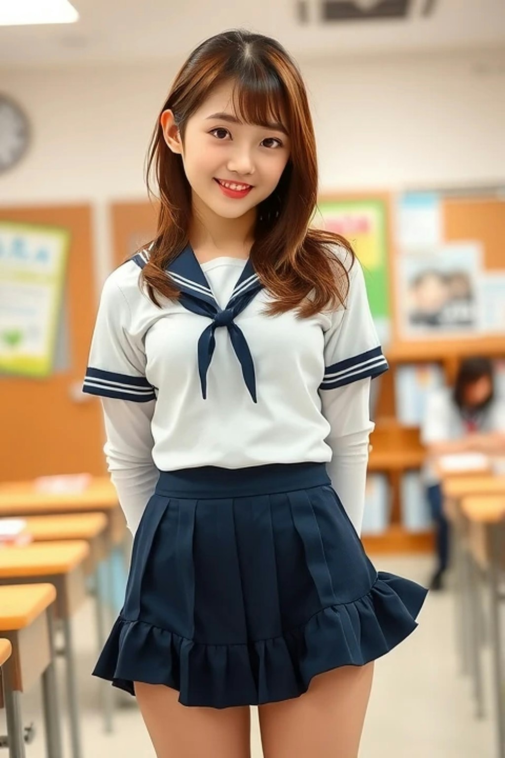 制服姿