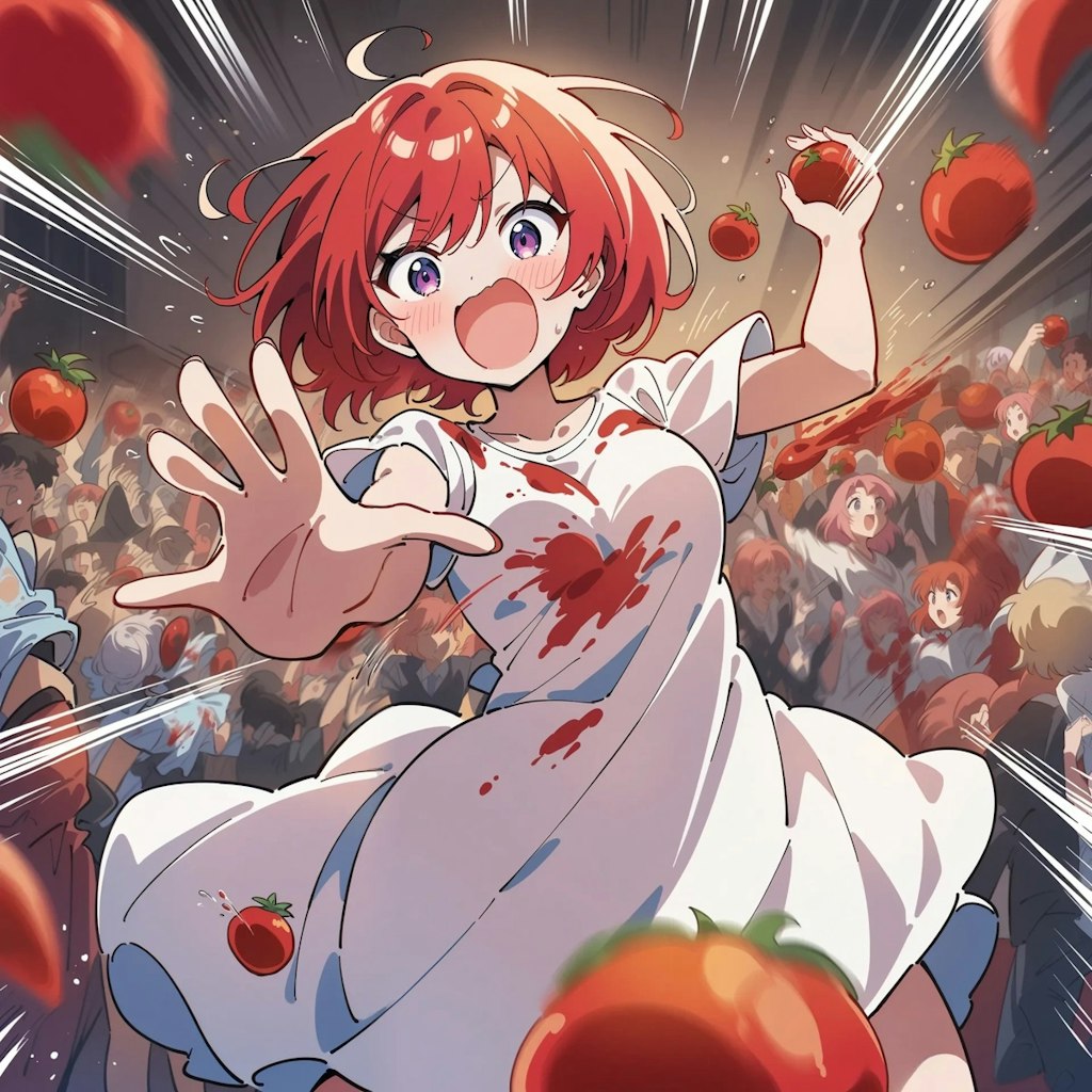 トマト投げ祭り