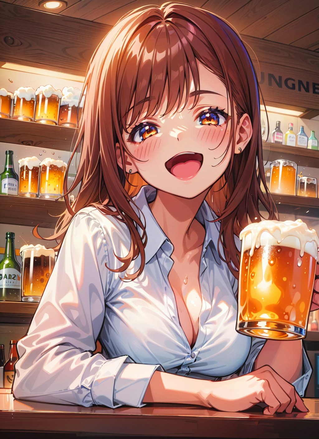 お疲れ様の一杯