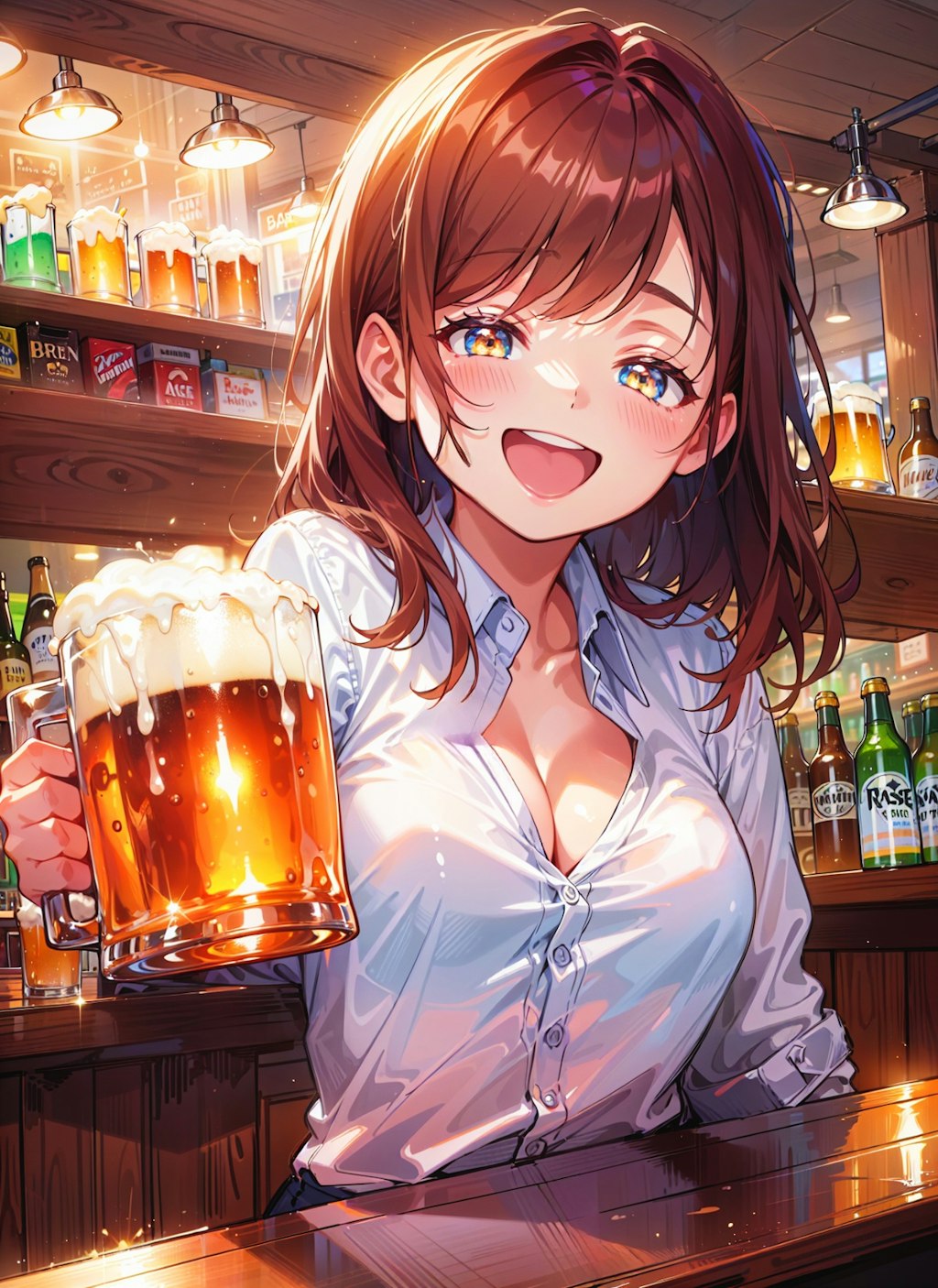 お疲れ様の一杯