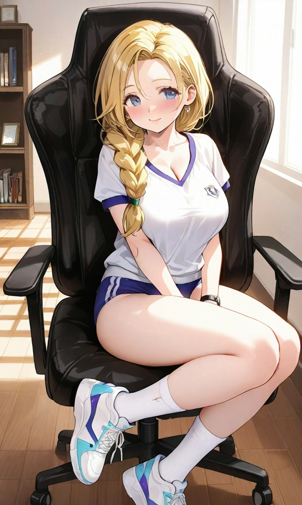 王妃の間でブルマに