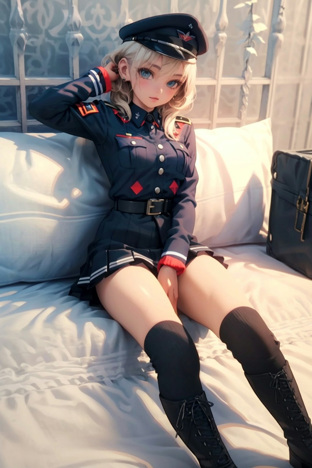 軍服少女