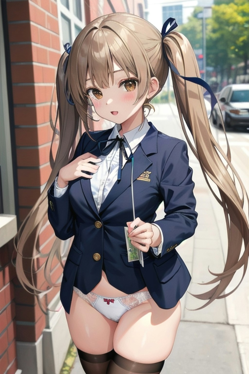 School twintails girl