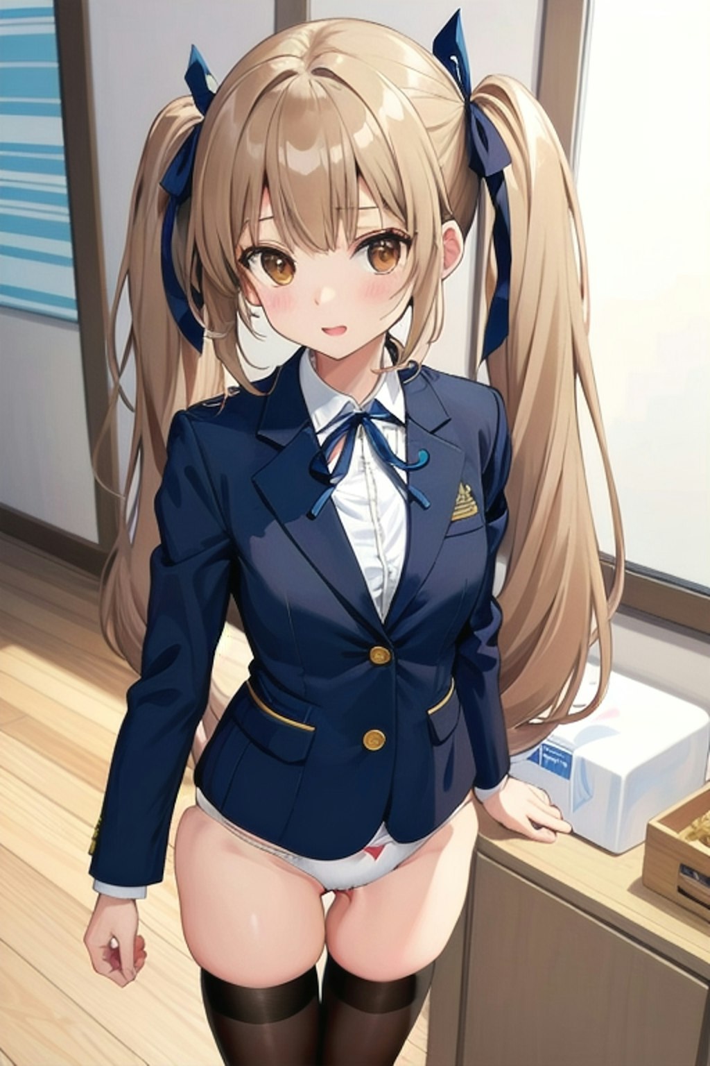 School twintails girl