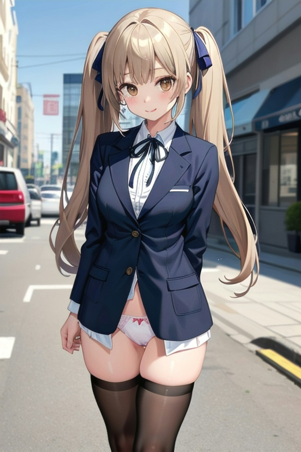 School twintails girl