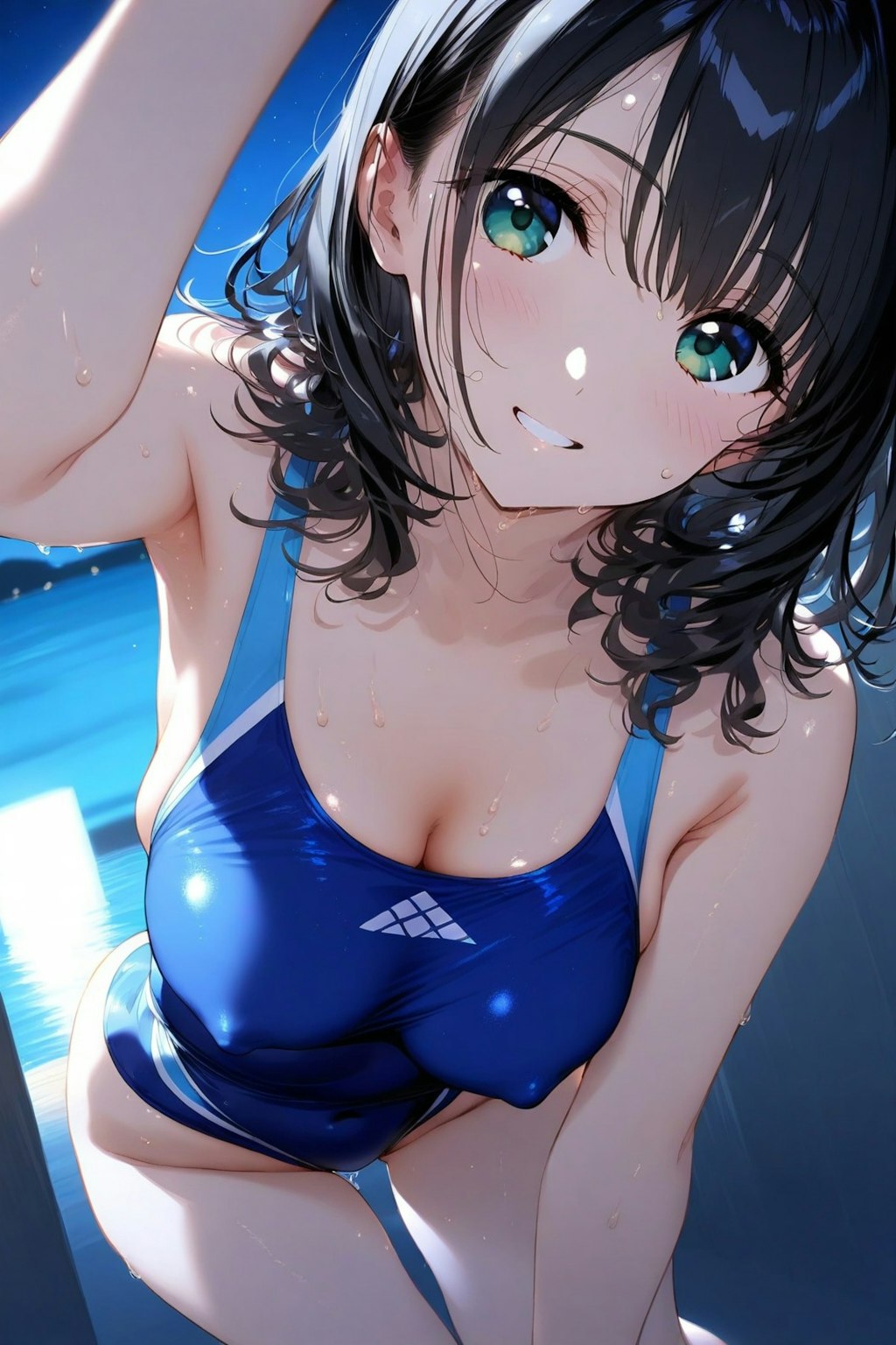 夜の海