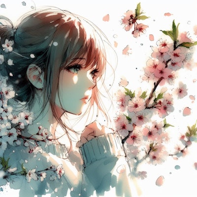 心を奪う散りゆく桜