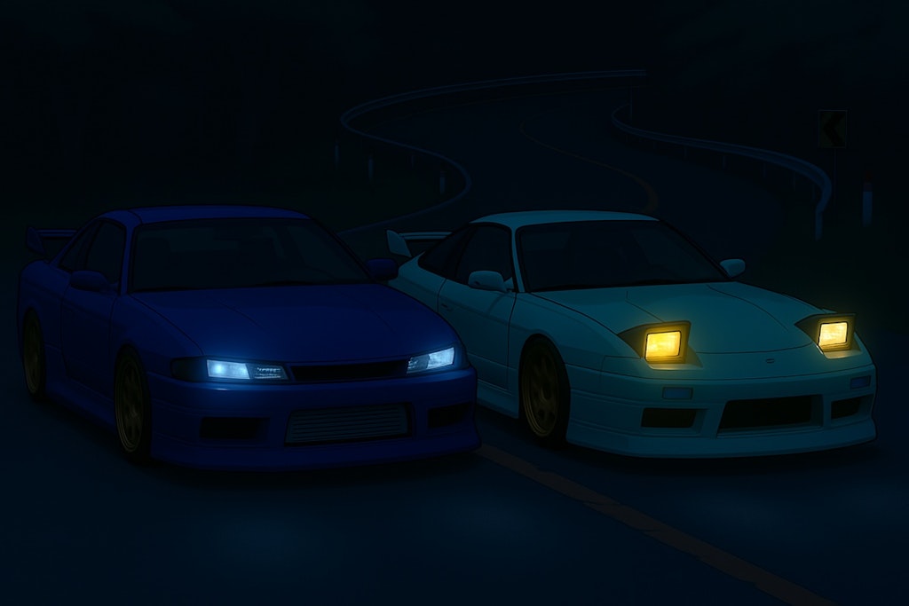 シルビアと180SX