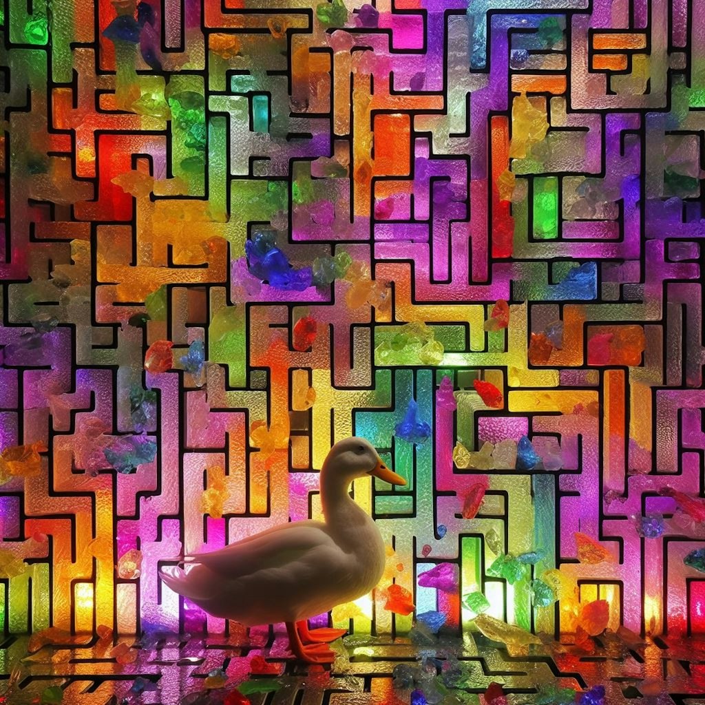 Duck maze