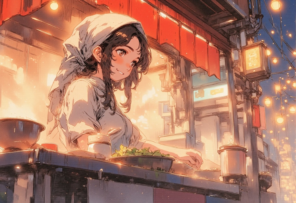市場の売り子 2