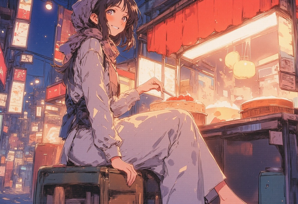 市場の売り子 2