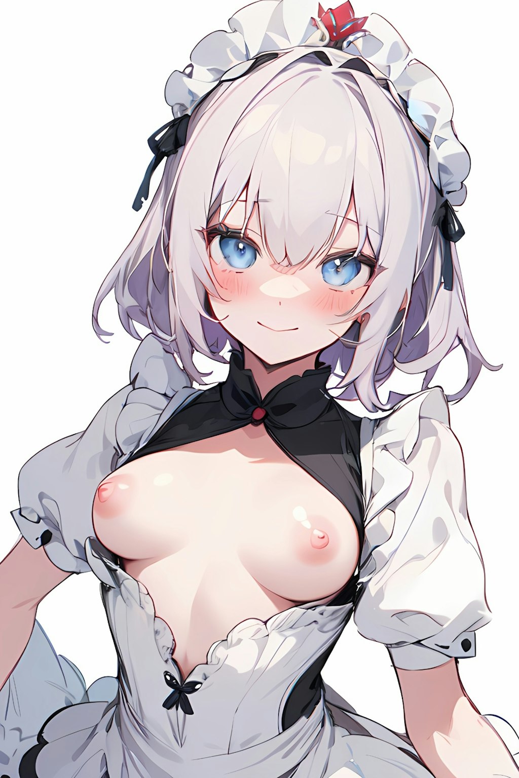 原点回帰メイドイラスト