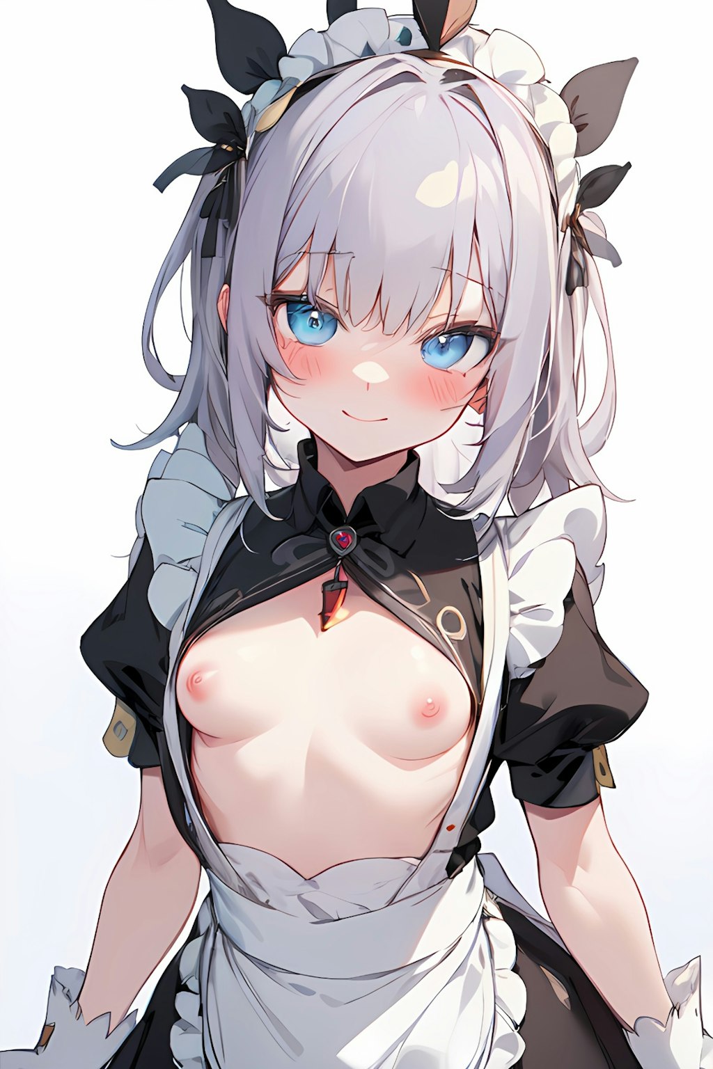 原点回帰メイドイラスト