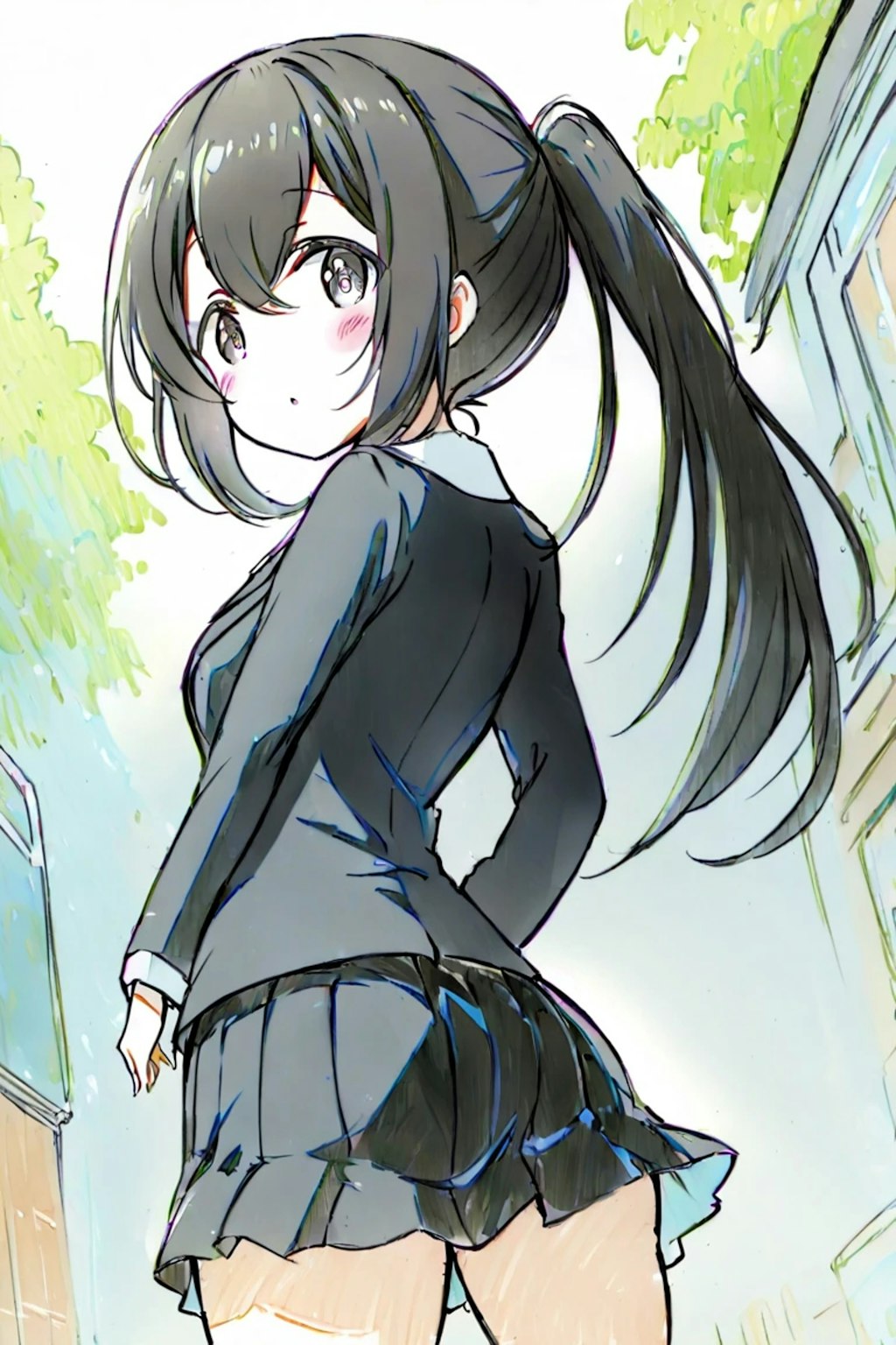 黒髪の女の子