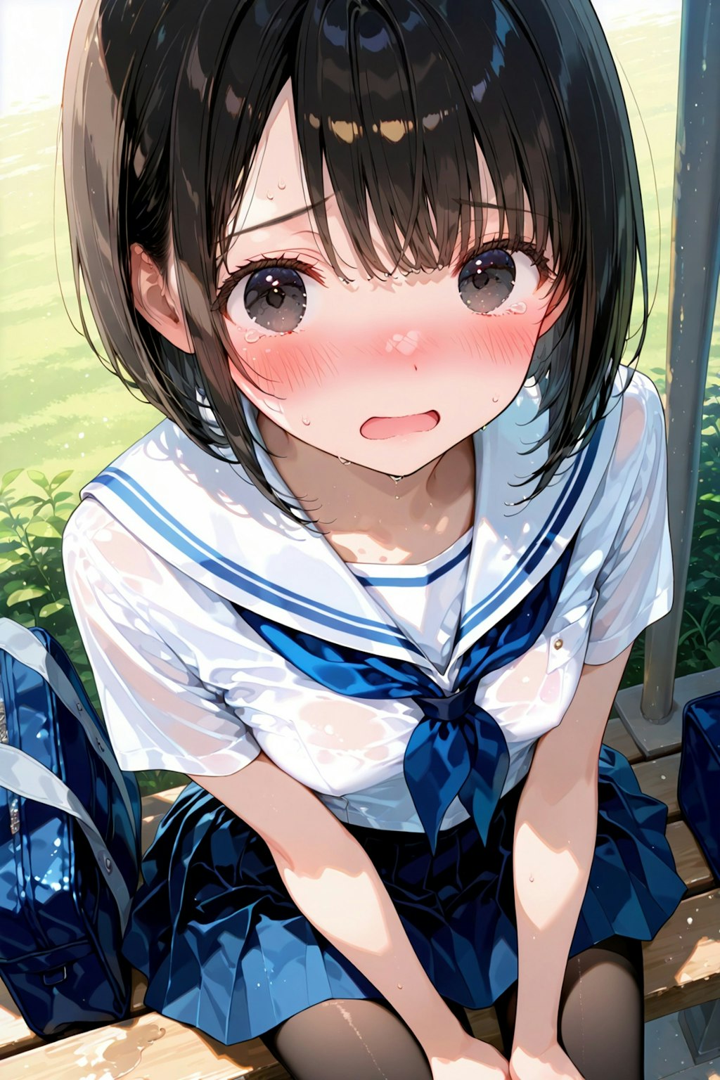 雨上がりの放課後