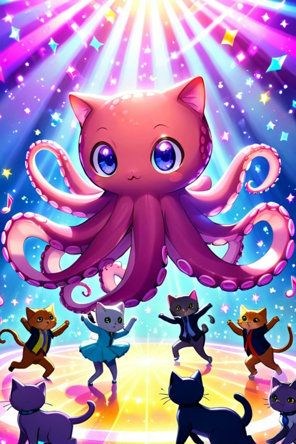ネコとタコ