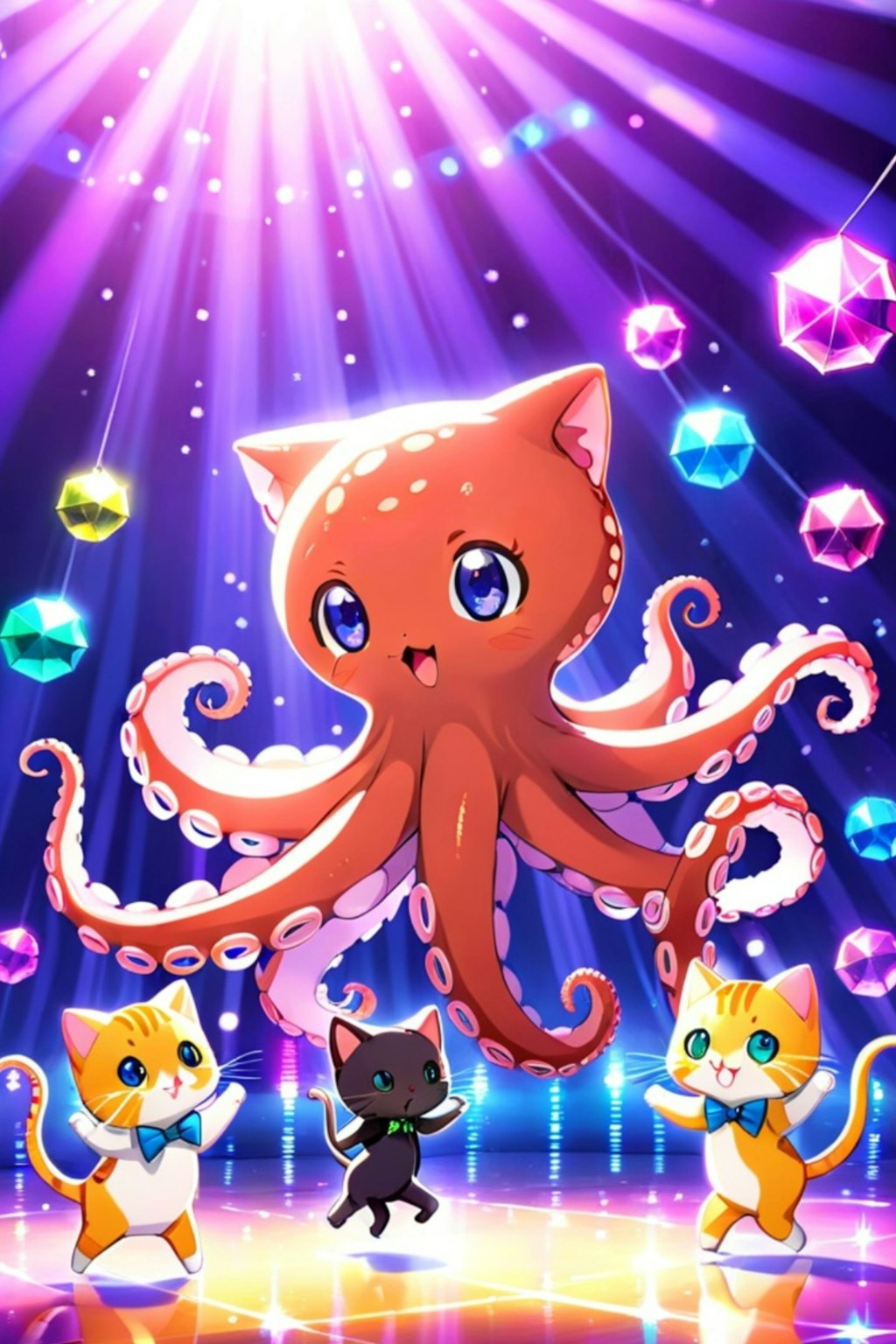 ネコとタコ