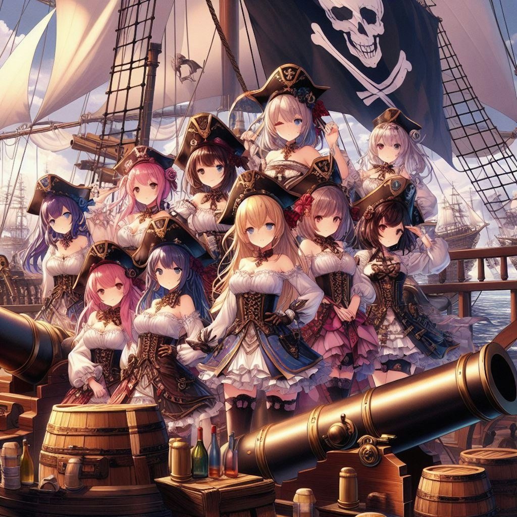 女の子海賊団