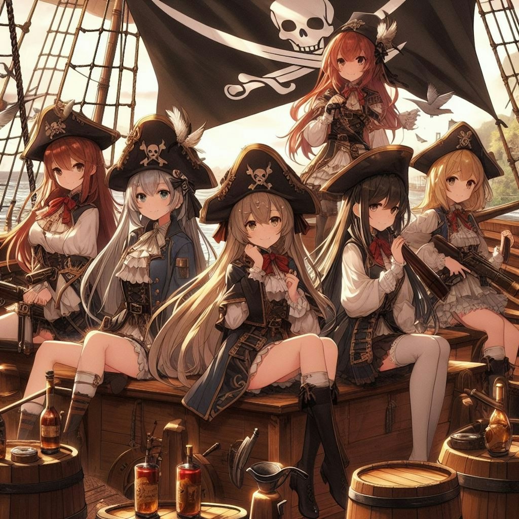 女の子海賊団