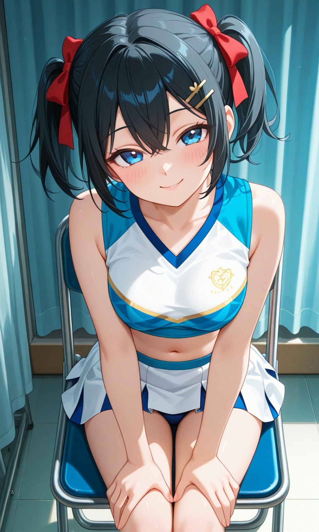 幼馴染さんのそこには自然と目がいってしまう