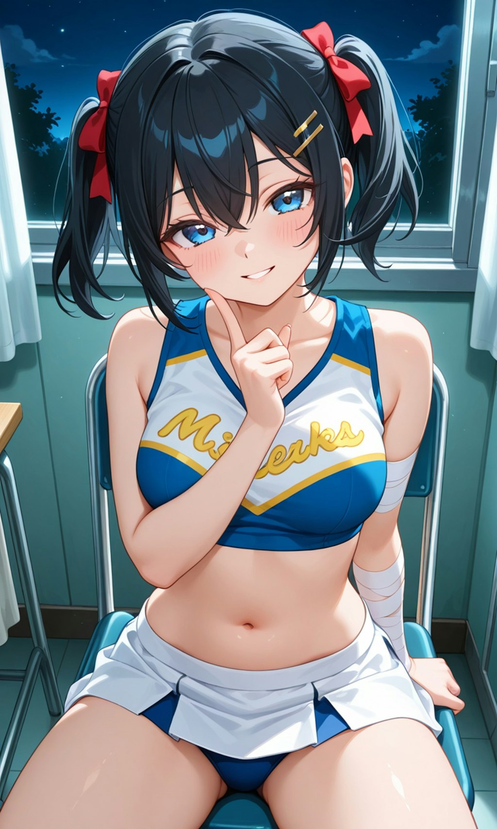幼馴染さんのそこには自然と目がいってしまう