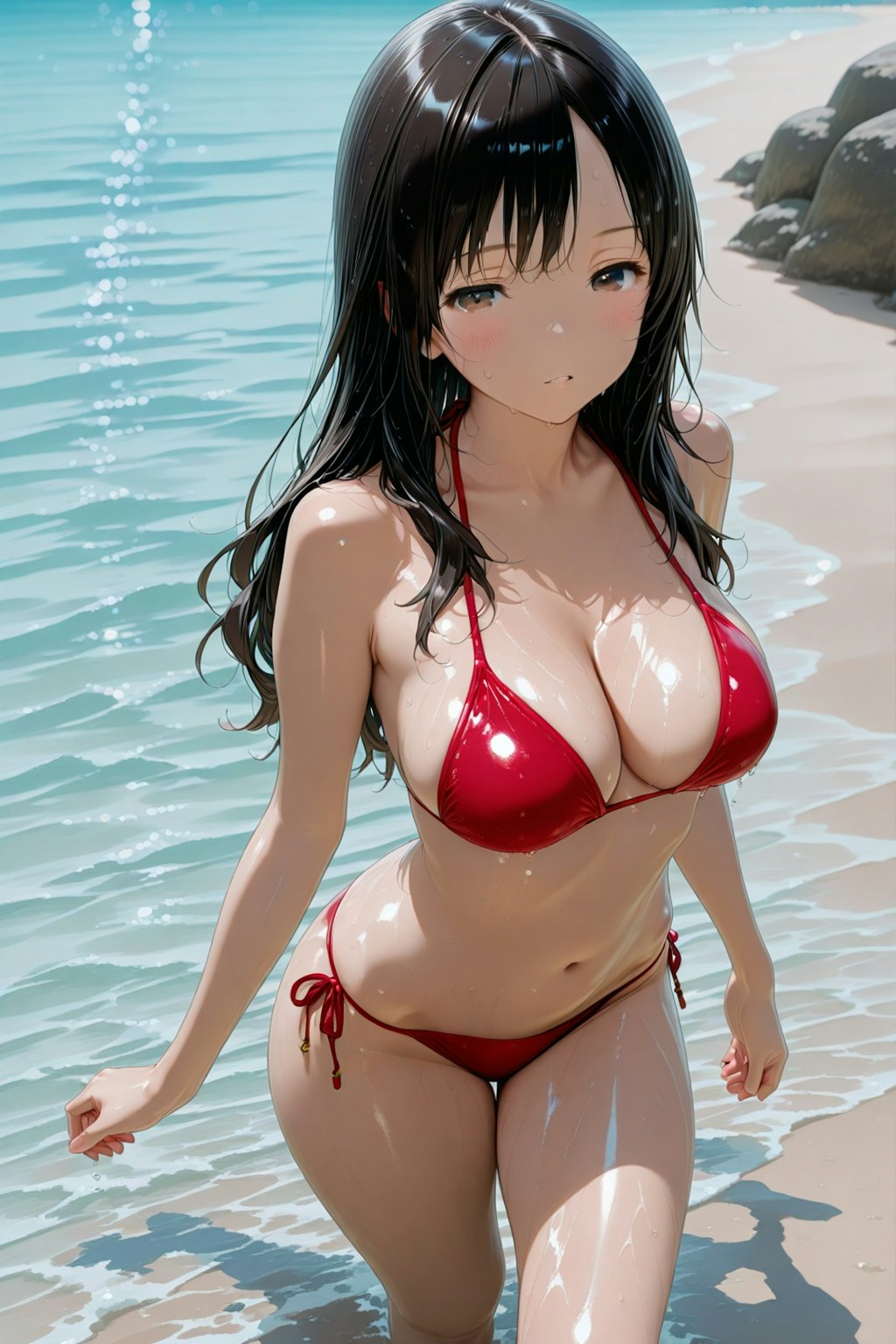 ビキニ美女
