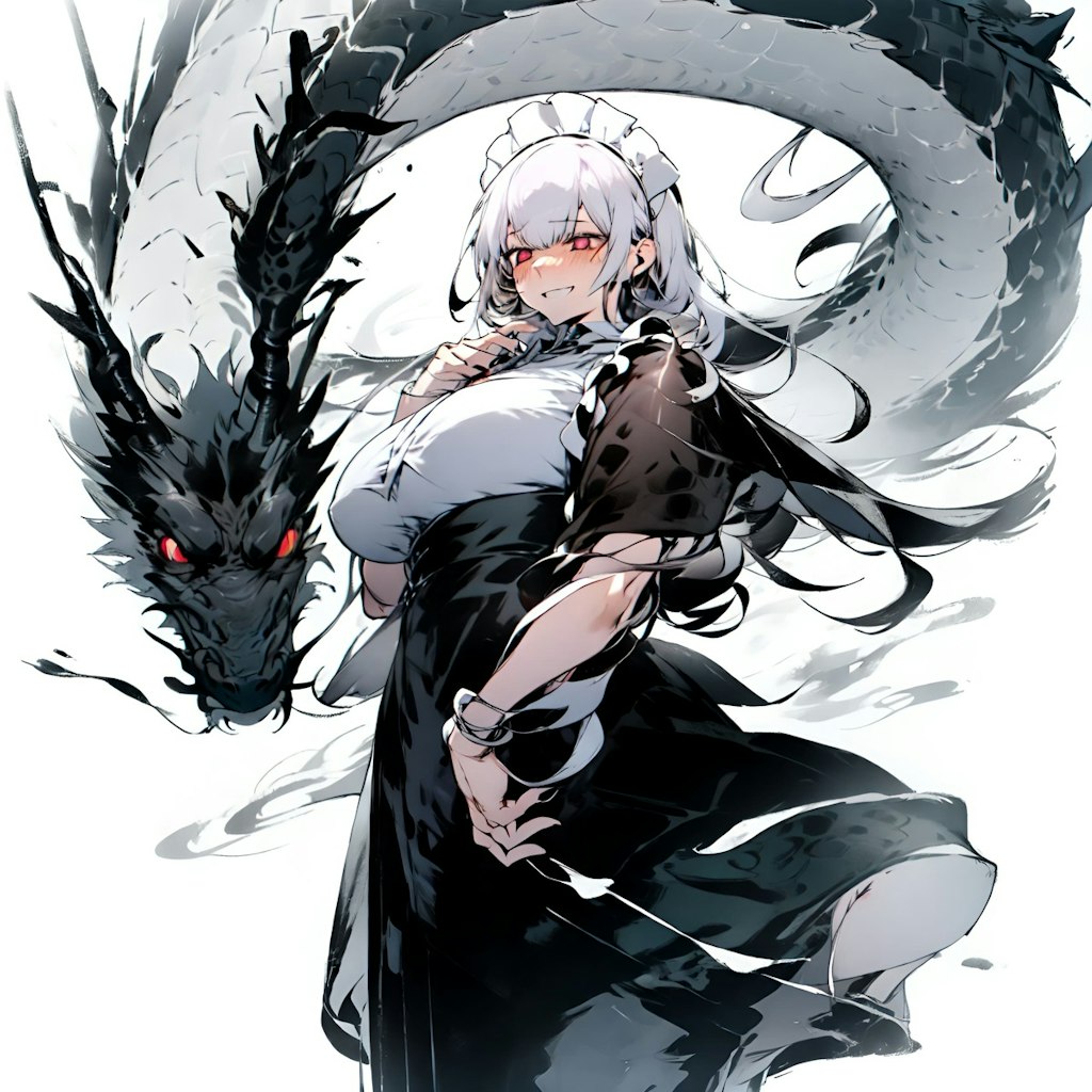 我が家のメイドさん/A maid who uses a dragon