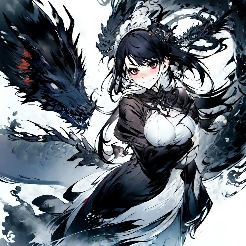 我が家のメイドさん/A maid who uses a dragon