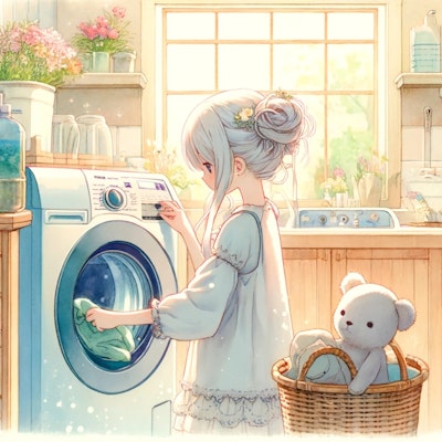 洗濯機と女の子(まとも編)