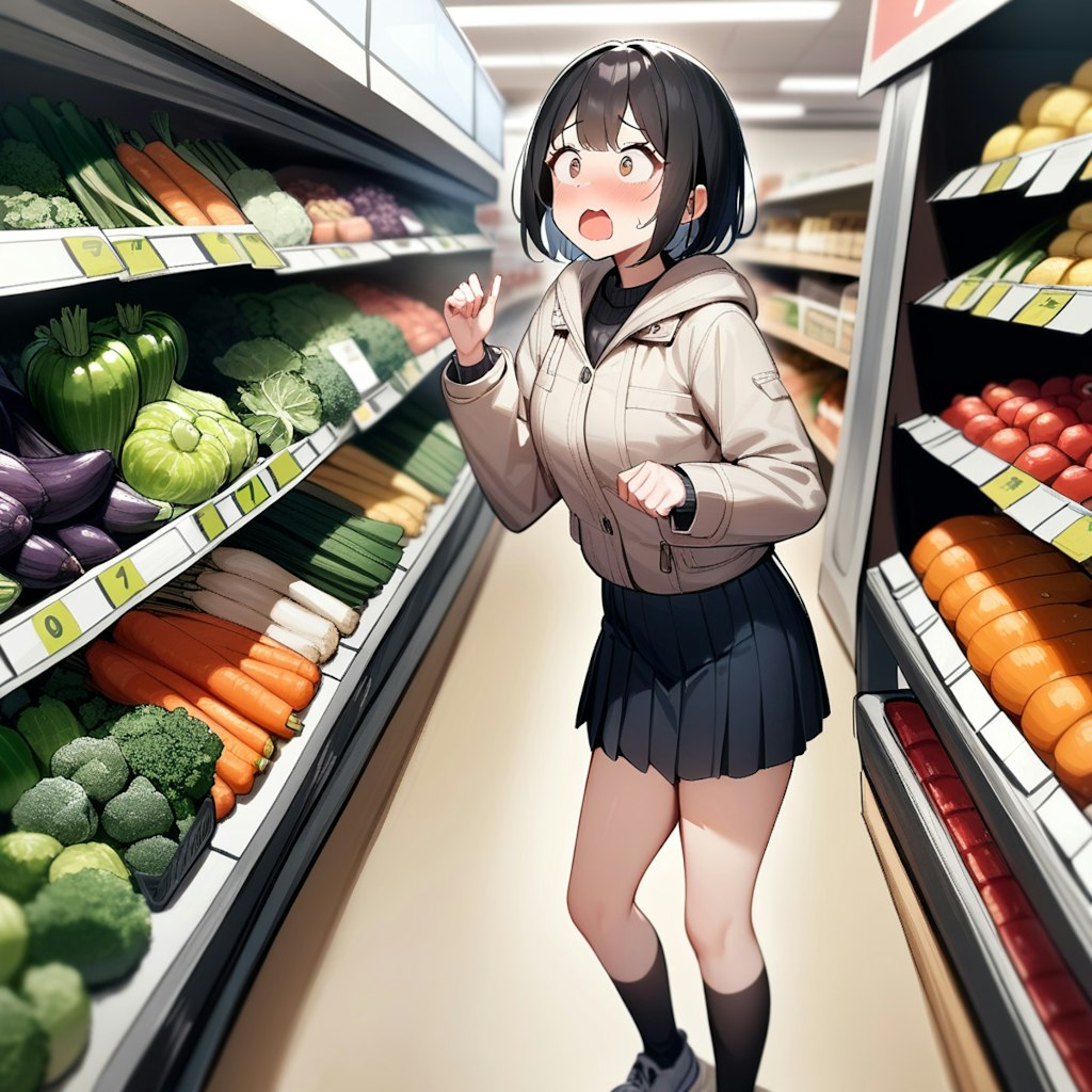 野菜高っか…