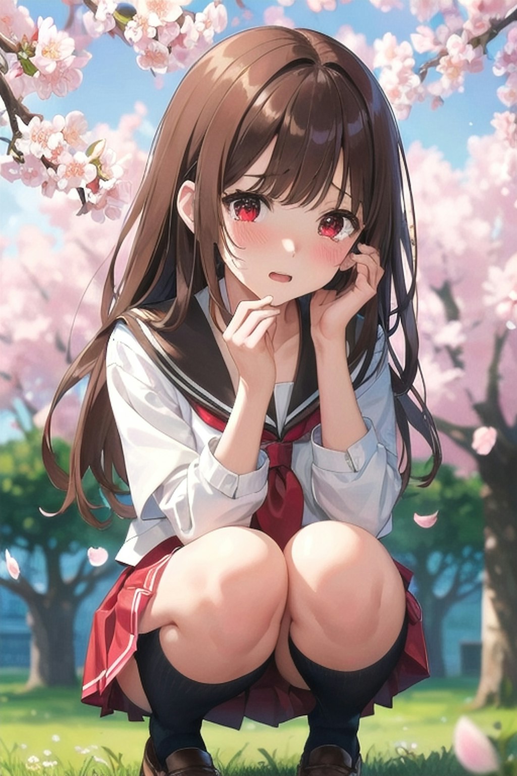 満開の桜