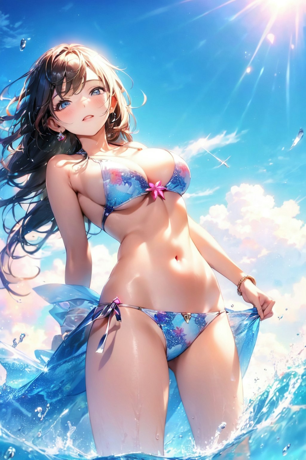 真夏の海