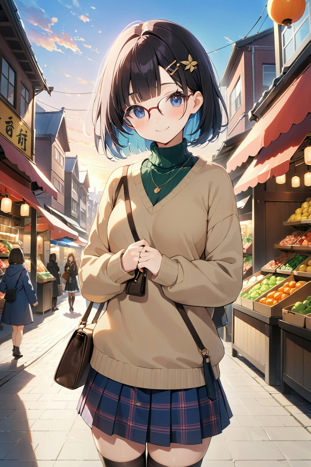 メガネちゃん👓✨とお買い物👝✨