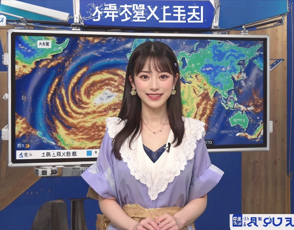 天気予報キャスター