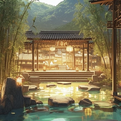 「竹」の温泉#2