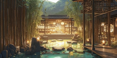 「竹」の温泉#2