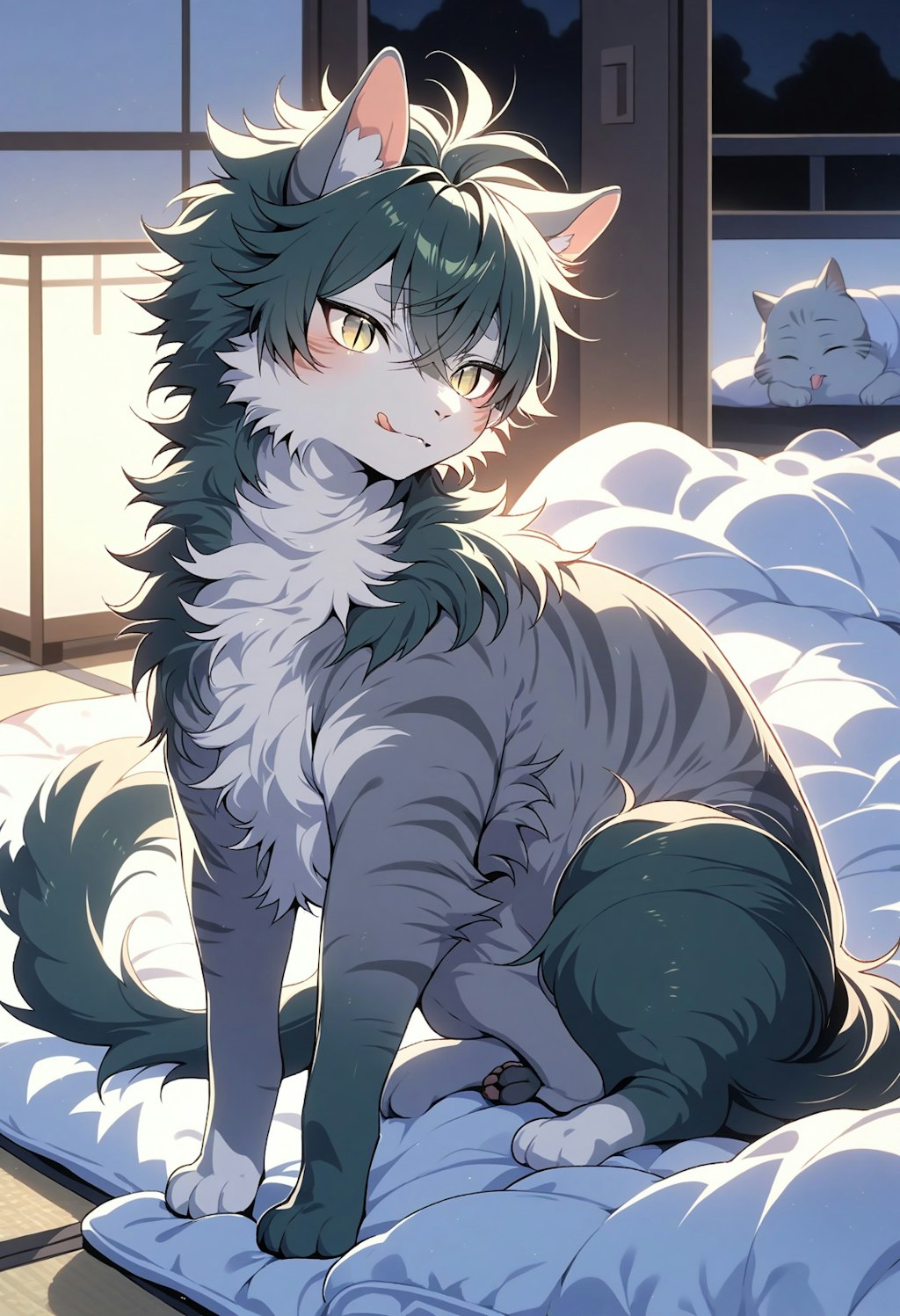 小説『GraPeaceUp学園のムスコ 猫になる』【ニャンノ世界】
