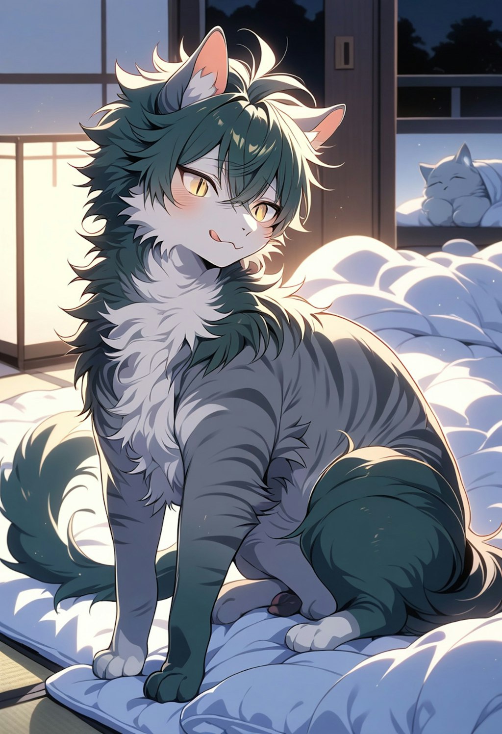 小説『GraPeaceUp学園のムスコ 猫になる』【ニャンノ世界】