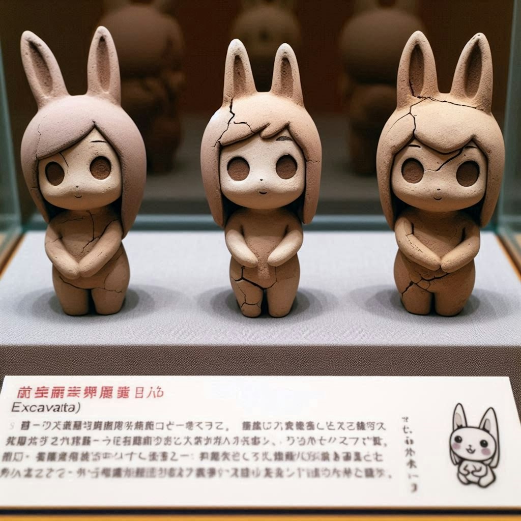 うさ耳式土偶