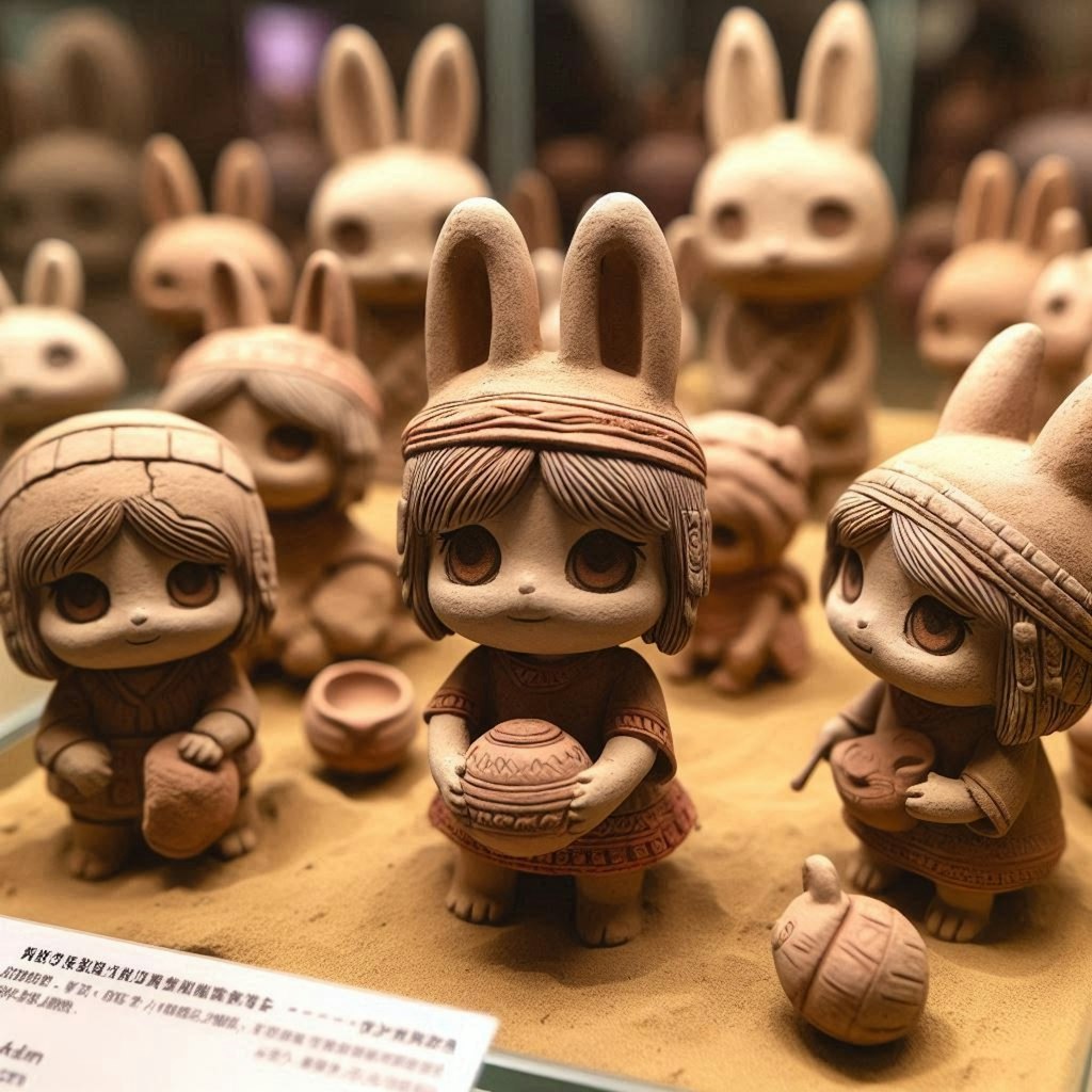 うさ耳式土偶